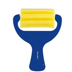 Pack 6 Rodillos Esponja Acuarela Franjas Horizontales 70mm - PS