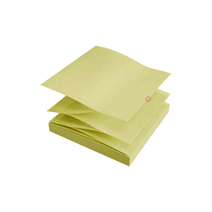 Pack 12 Notas Adhesivas Amarillo 75x75mm Info Notes - PS