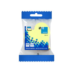 Notas Adhesivas Forma Corazón 200 hojas Color - PS