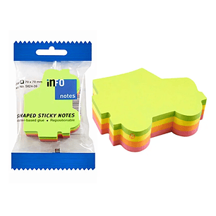 Notas Adhesivas Forma Auto 200 hojas Color - PS