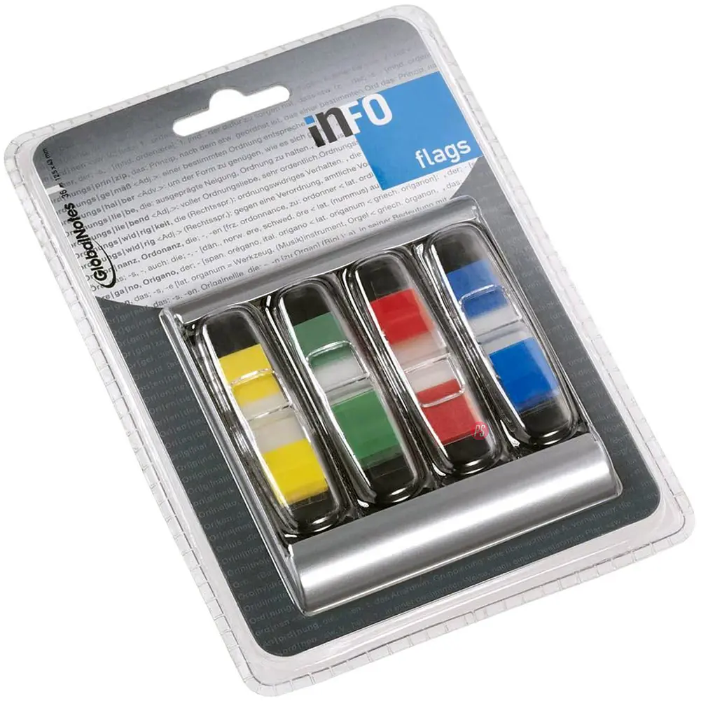 Dispensador De Banderas Colores InfoNotes - PS 1