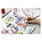 Adhesivo Para Colorear Diseño Bomberos 4mts - Ps - Miniatura 2