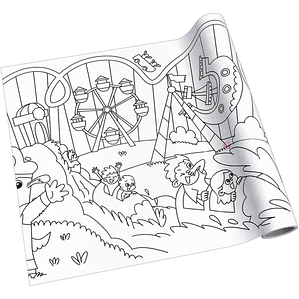 Adhesivo Para Colorear Diseño Parque 4mts - Ps