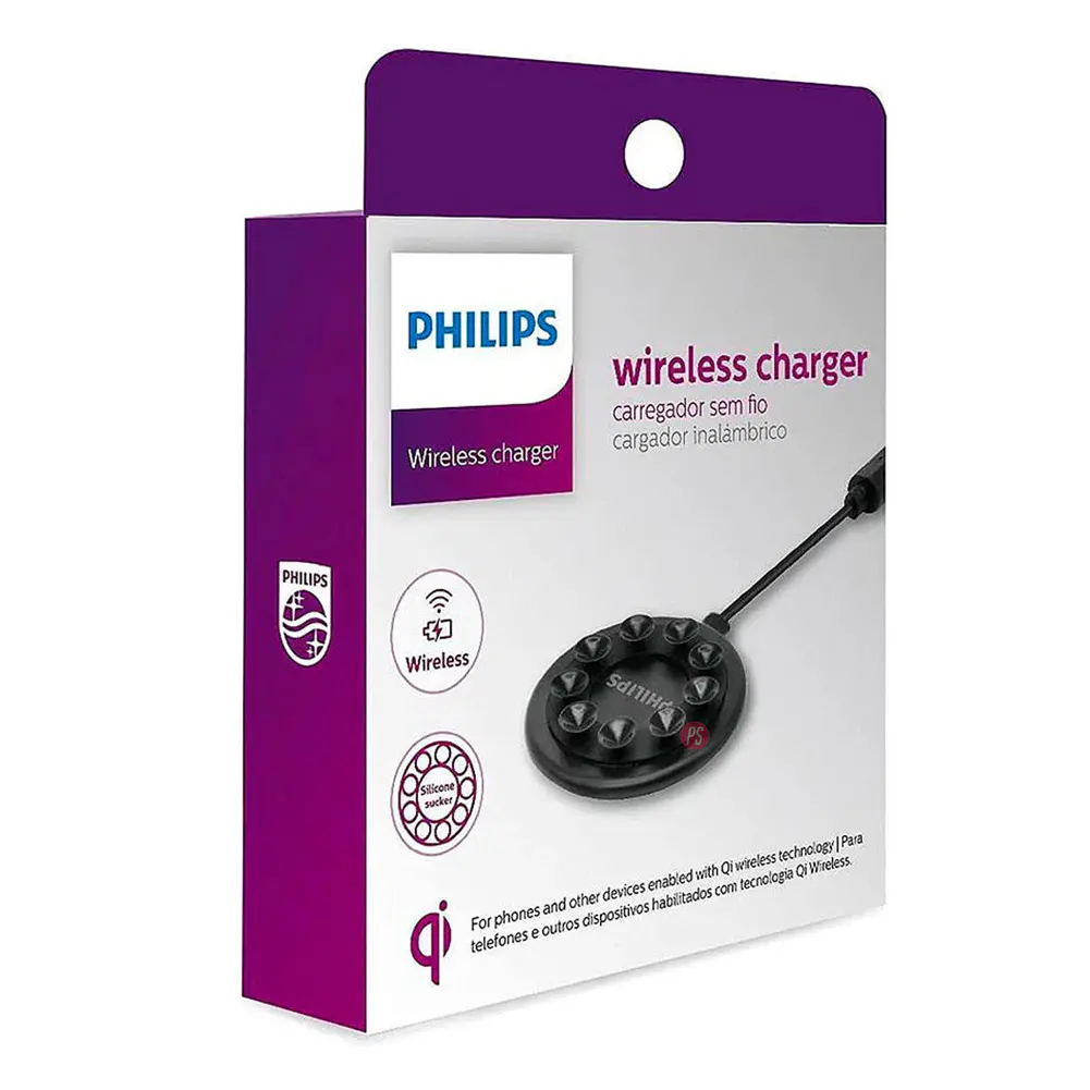 Cargador Inalámbrico Qi 10w Philips DLP9016U - PS 4