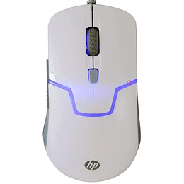 Mouse Gamer Usb Retroiluminación Rgb HP M100 Blanco - Ps