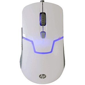 Mouse Gamer Usb Retroiluminación Rgb HP M100 Blanco - Ps
