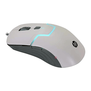 Mouse Gamer Usb Retroiluminación Rgb HP M100 Blanco - Ps