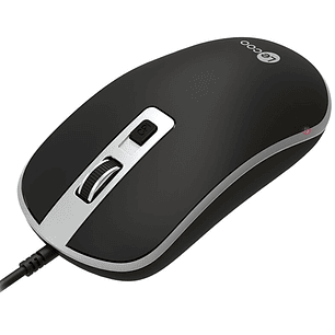 Mouse Usb Dpi Ajustable Lecoo Ms104 Negro - Ps