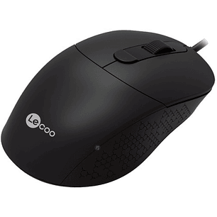 Mouse Usb Dpi Ajustable Lecoo MS102 Negro - Ps