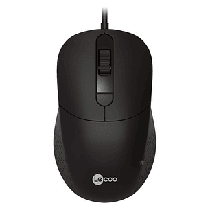 Mouse Usb Dpi Ajustable Lecoo MS102 Negro - Ps