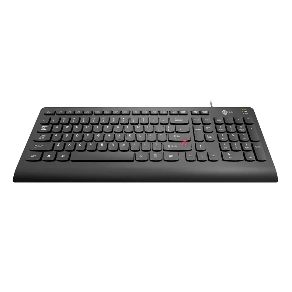 Teclado Pc Usb Español Lenovo Lecoo KB103 - PS 3