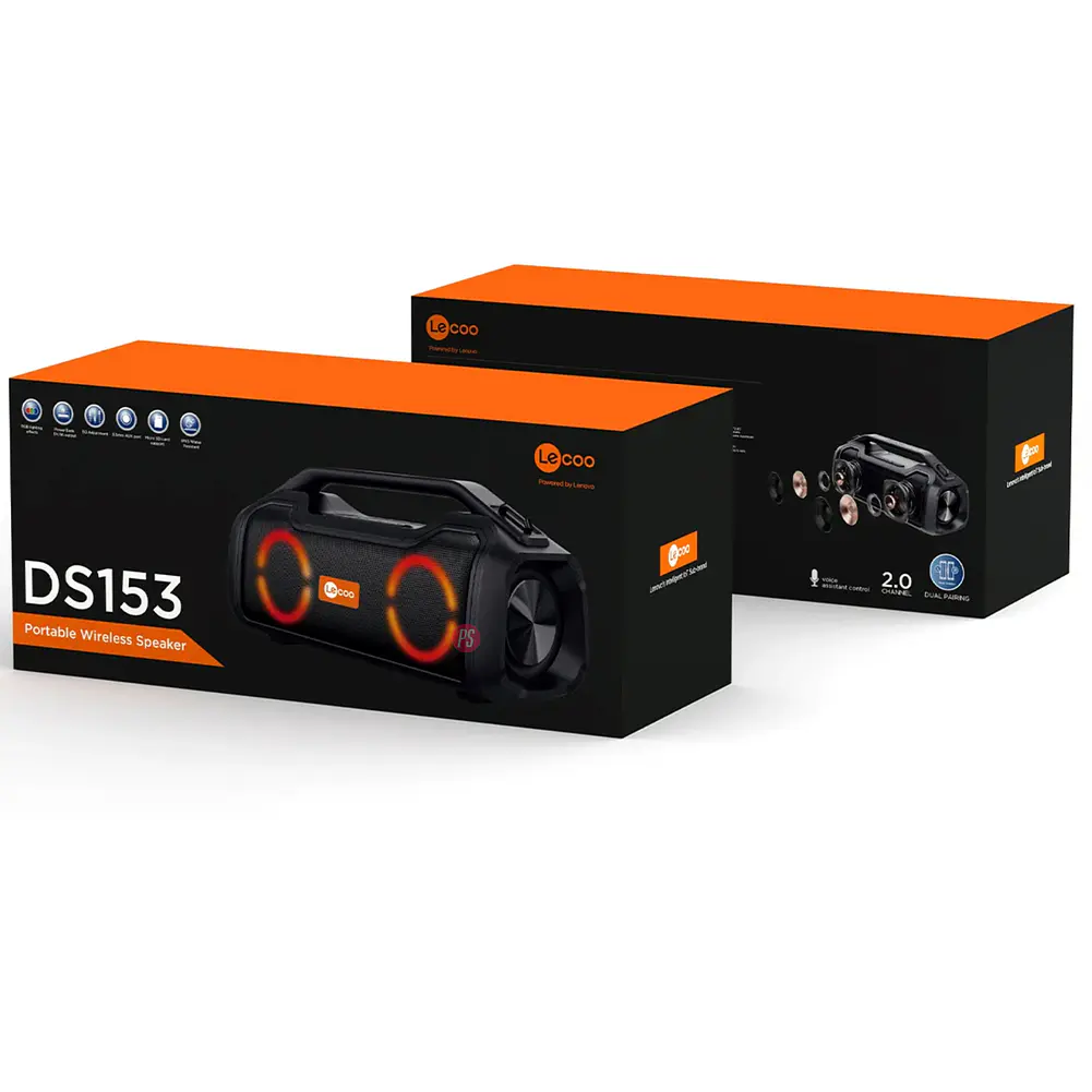 Parlante Portátil Bluetooth Iluminación Lenovo Leeco DS153 - PS 6