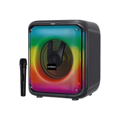Parlante Karaoke Bluetooth Micrófono E iluminación Rgb - PS