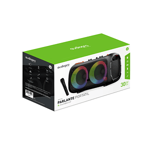 Parlante Karaoke Bluetooth Con Control Bajos Rgb - PS
