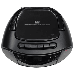 Radio Con Lector De Cd - Cassette Y Bluetooth Boombox - PS