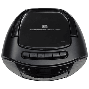 Radio Con Lector De Cd - Cassette Y Bluetooth Boombox - PS