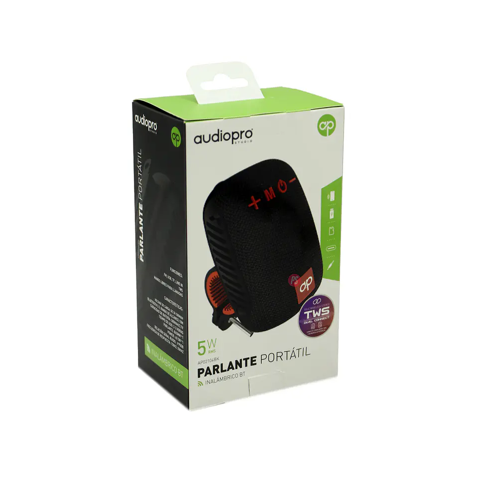 Parlante Bluetooth Motos/Scooter/Bicicletas Portátil - PS 2