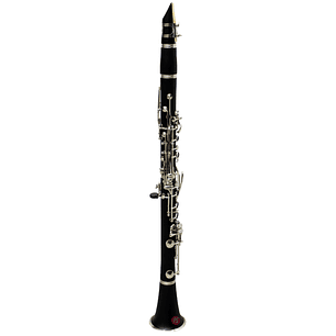 Clarinete De Ébano En Si Bemol + Estuche Negro - PS