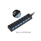 Hub 3.0 Usb 7 Puertos Con Interruptores Independientes - Ps - Miniatura 2
