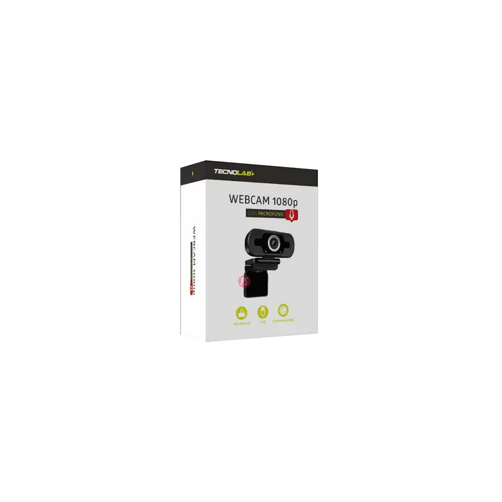 Cámara Web Cam 1080p Con Micrófono Y Clip Sujetador - Ps 2