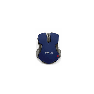 Mouse Óptico Inalámbrico Diseño Color Azul - Ps