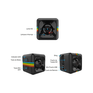 Mini Cámara Espía 960p Wifi - Ps