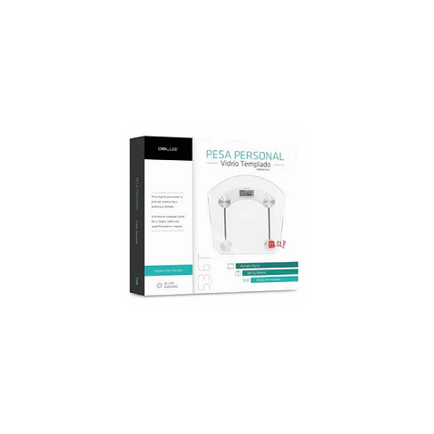 Pesa Digital De Baño Material Vidrio Templado 180kg - Ps