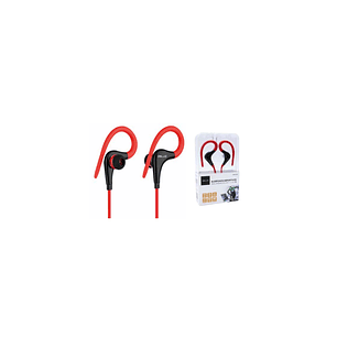 Audífonos Deportivos Bluetooth v4.2 Rojo - PS