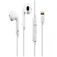 Audífonos Compatible Iphone Con Conector Lightning Blanco - Ps - Miniatura 1
