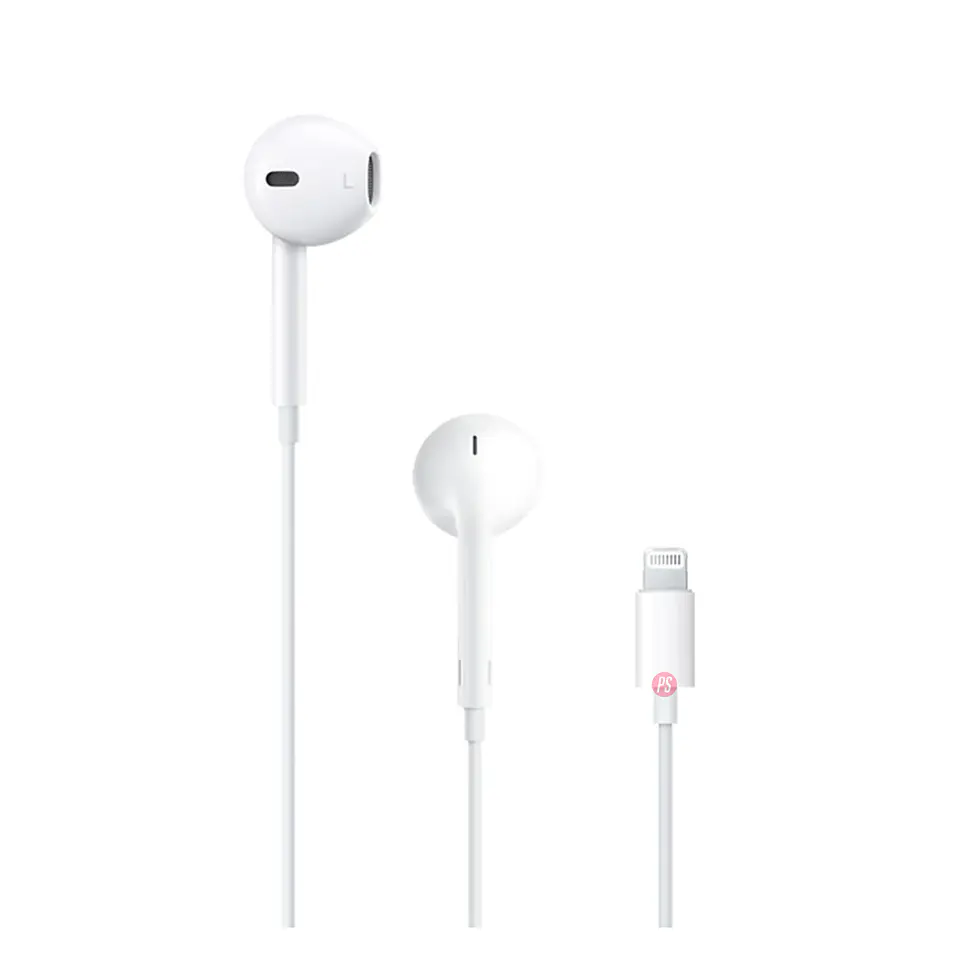 Audífonos Compatible Iphone Con Conector Lightning Blanco - Ps 2
