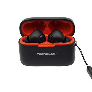 Audífonos Bluetooth Tws Con Correa Negro - PS