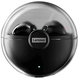 Audífonos Bluetooth Lenovo Lp80 Color Negro - Ps