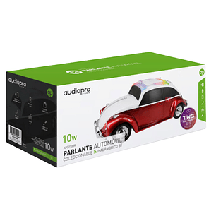 Parlante Bluetooth Diseño Escarabajo Color Negro - PS