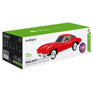 Parlante Bluetooth Diseño Automóvil 1963 Color Rojo - PS