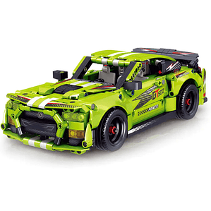 Automóvil Gt500 De 613 Piezas Interconectables - PS