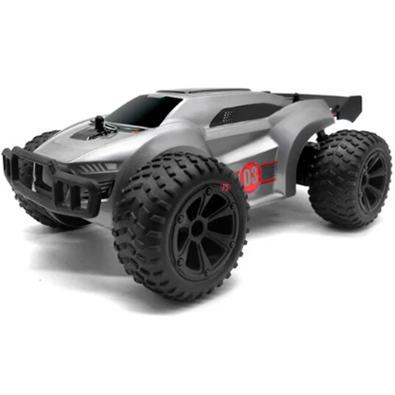 Auto De Carrera Juguete RC 2.4G Con Luces LED - PS - Miniatura 1