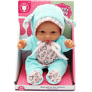 Muñeca Bebé 25cm Perfecta Para Jugar Y Acompañar - PS