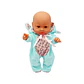 Muñeca Bebé 25cm Perfecta Para Jugar Y Acompañar - PS - Miniatura 3