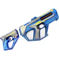 Escopeta Pistola Lanza Agua 2 en 1 Recargable Azul - PS - Miniatura 1