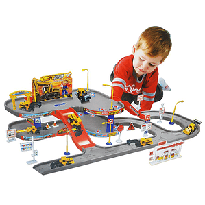 Juego Construcción Estacionamiento 49 Piezas y 3 Autos - PS