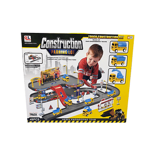 Juego Construcción Estacionamiento 49 Piezas y 3 Autos - PS