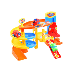 Set De Estacionamiento Vehículos 20 Piezas Y 2 Autos - PS