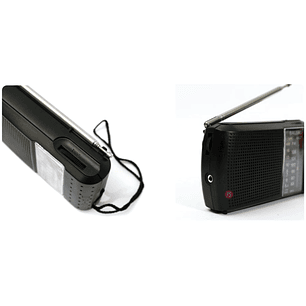 Radio Portátil De Bolsillo AM/FM/SW A Pilas - PS