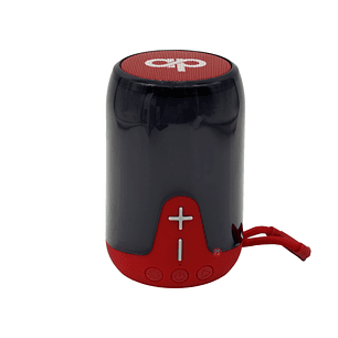 Parlante Bluetooth Rgb Tws Portátil Color Rojo - PS
