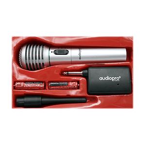 Micrófono Inalámbrico Para Karaoke Gris - PS