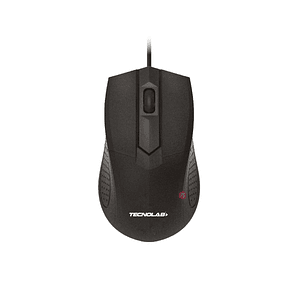 Mouse USB 3 Botones 800 DPI Negro - Ps
