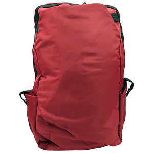 Mochila Bolso Notebook Roja Puerto De Carga Unisex - PS