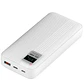 Power Bank 20000mAh 22.5W + 2 Cables Incluidos Blanco - PS - Miniatura 1
