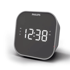 Radio Reloj Philips Carga USB Y Alarma Dual 4000 Series - PS