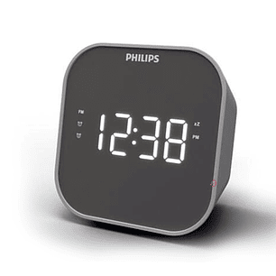 Radio Reloj Philips Carga USB Y Alarma Dual 4000 Series - PS